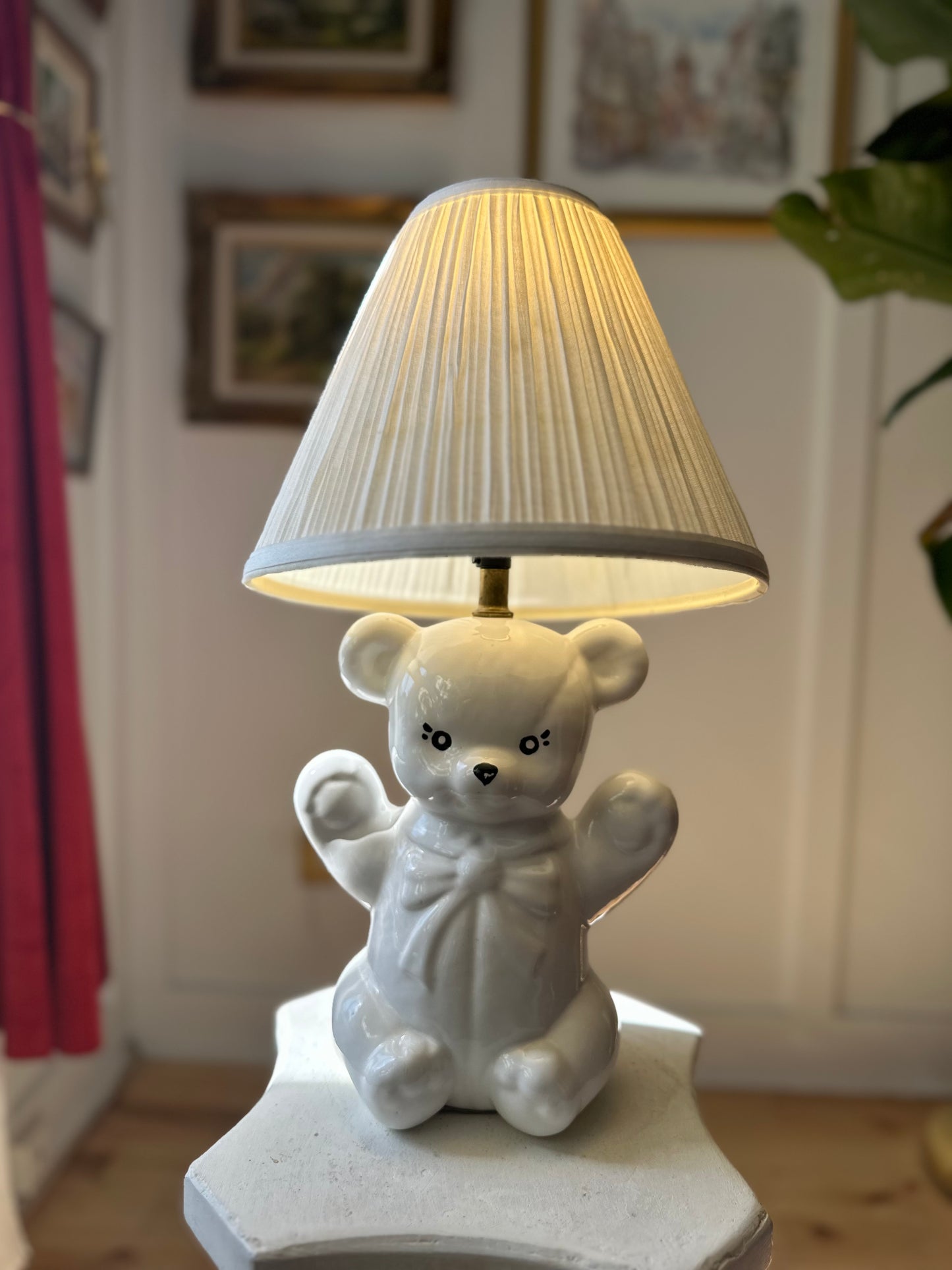 Teddy Bear Vintage Lamp
