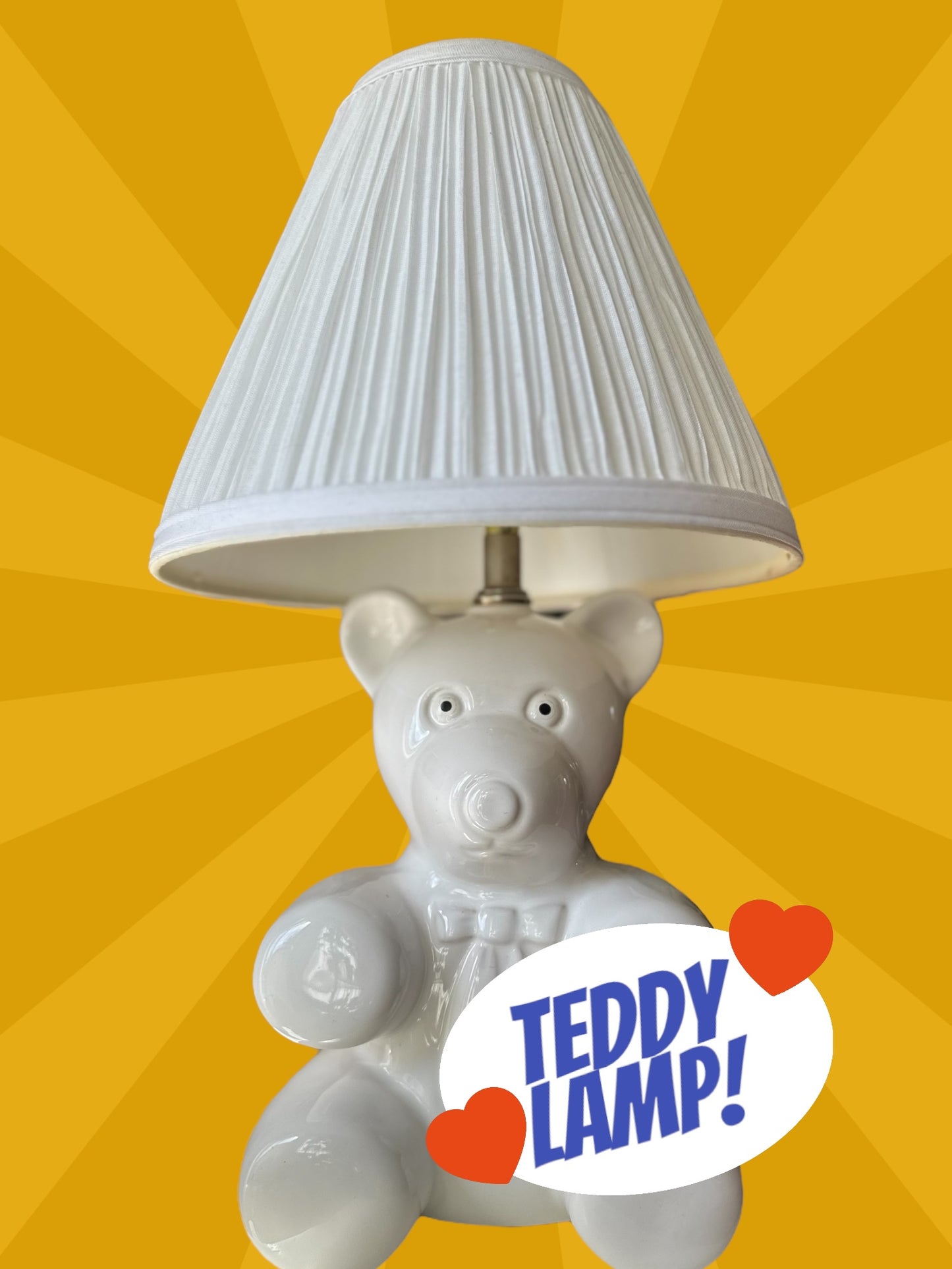 Teddy Bear Vintage Lamp
