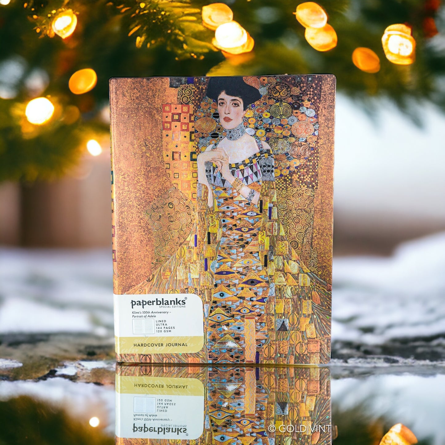 Paperblanks Gustav Klimt 100th Anniversary - Portrait of Adele, Hardcover Notebook