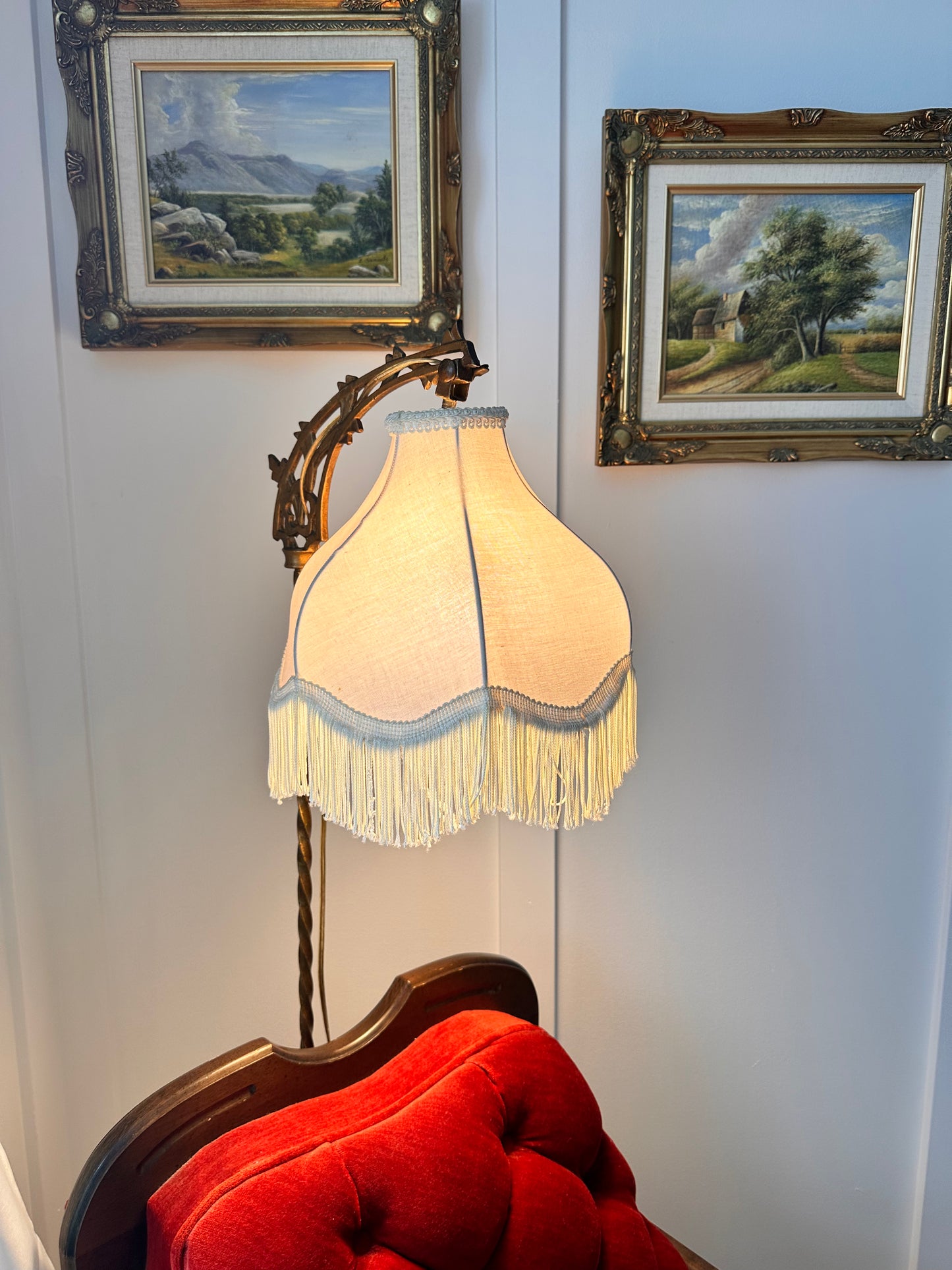 Antique Victorian Floor Lamp