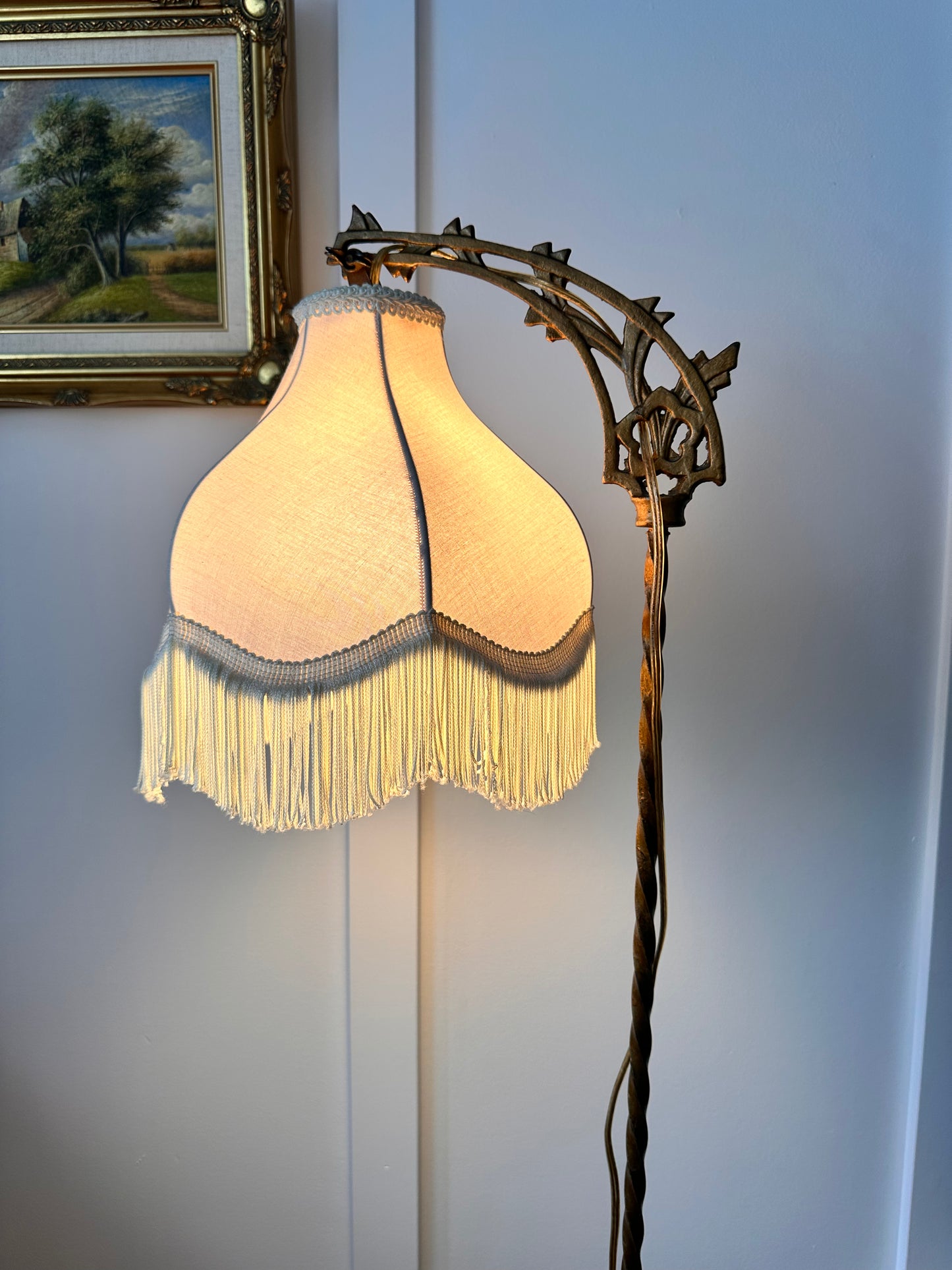 Antique Victorian Floor Lamp
