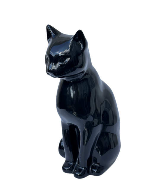 Ceramic Black Cat Vintage