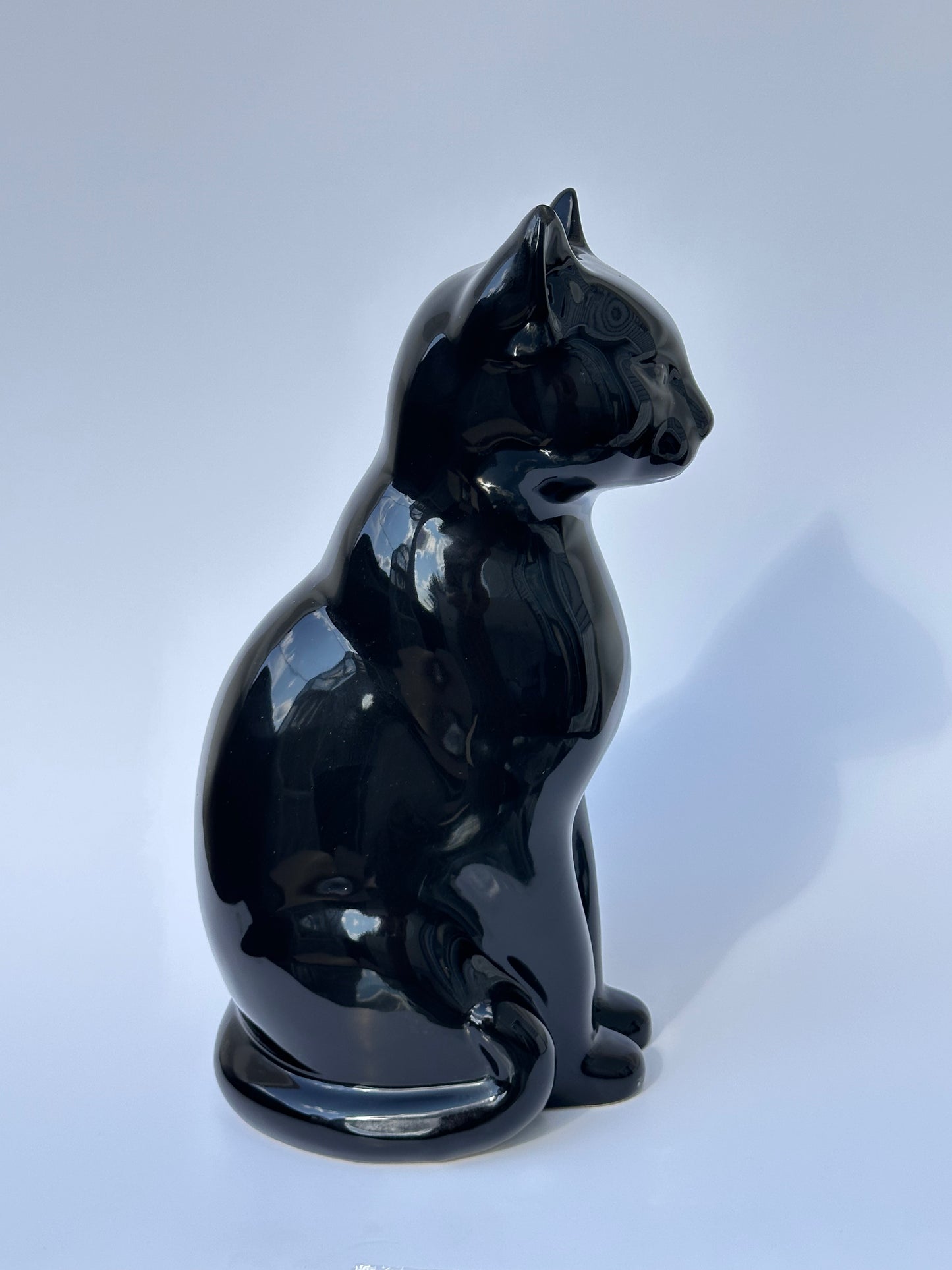 Ceramic Black Cat Vintage