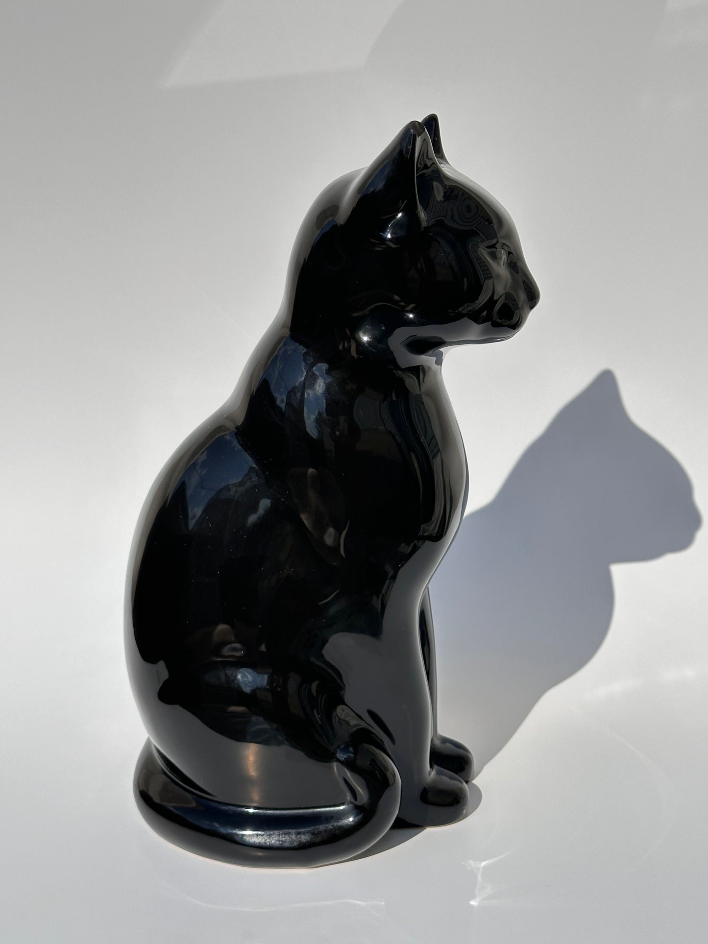 Ceramic Black Cat Vintage