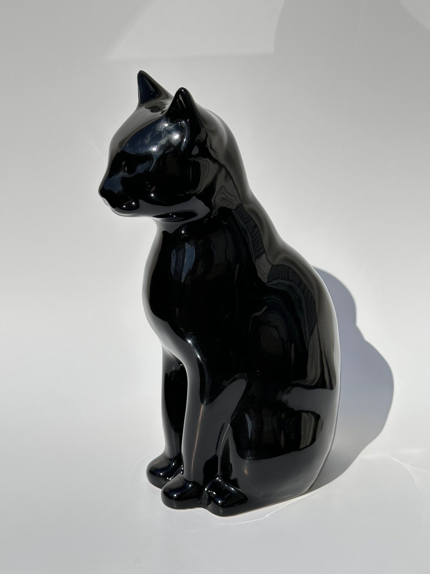 Ceramic Black Cat Vintage