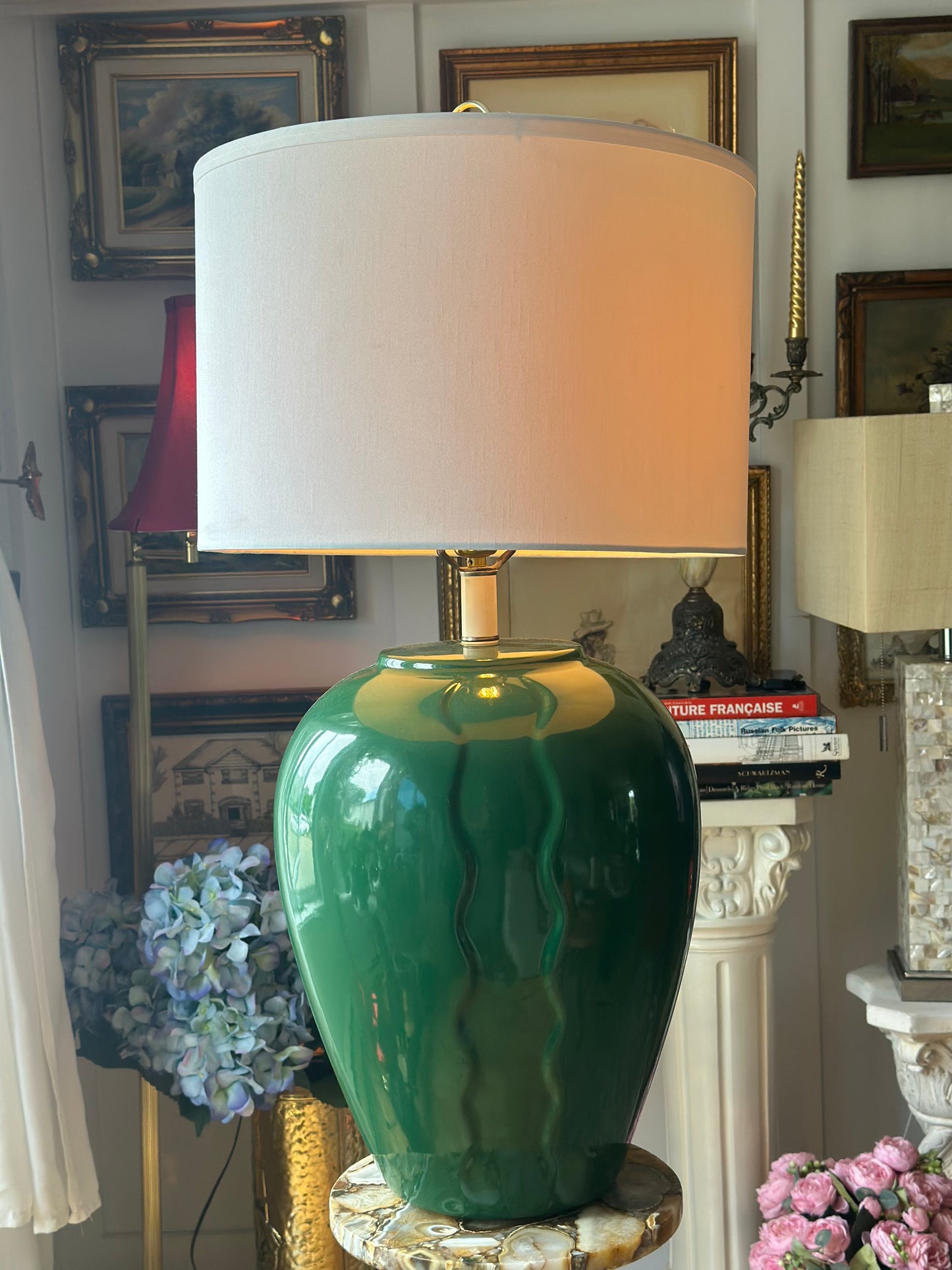 RARE IKEA 1980s Vintage Green Lamp- Collectors Item
